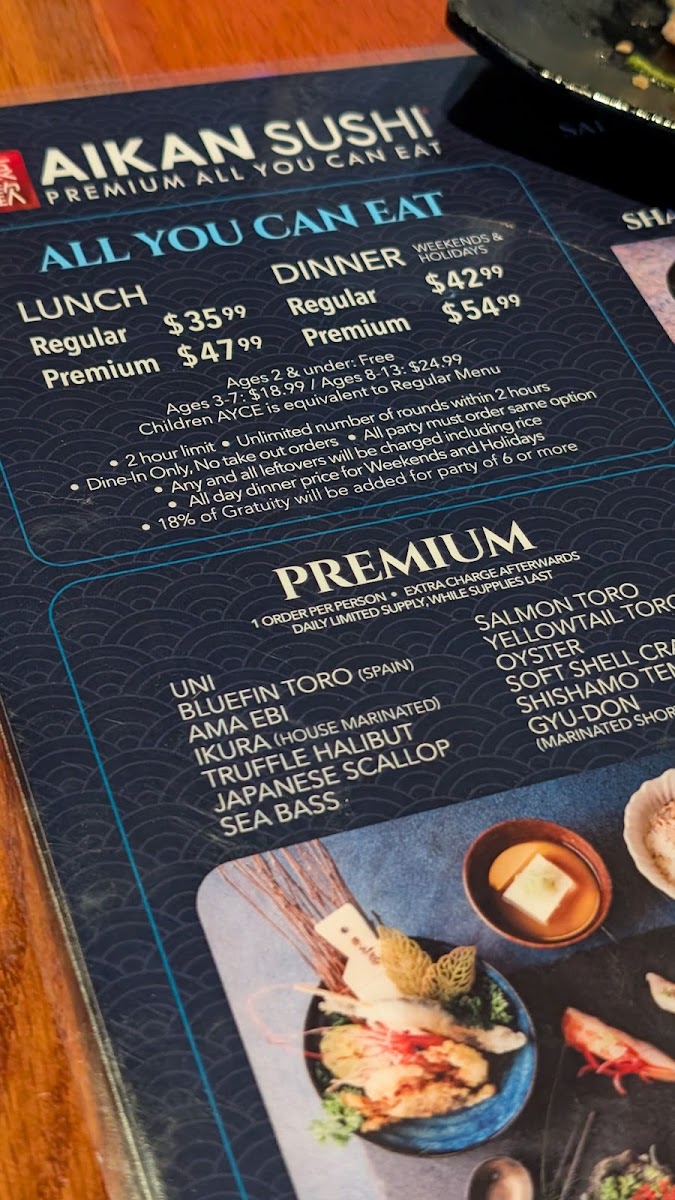 Aikan Sushi & Ramen Menu - Image 5